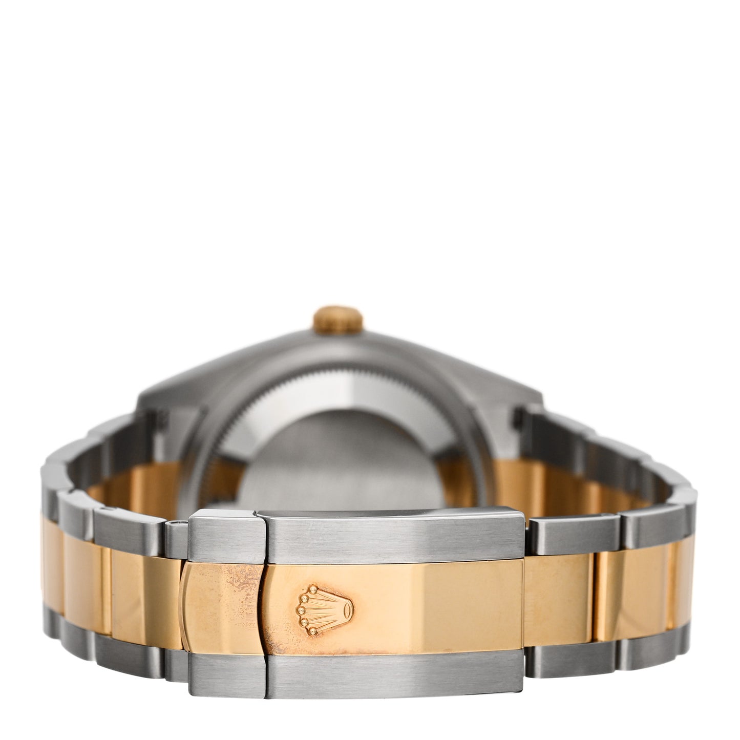 Stainless Steel 18K Yellow Gold Diamond 36mm Oyster Perpetual Datejust Watch Silver Roman 126203