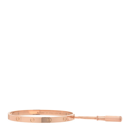Cartier 18K Pink Gold LOVE Bracelet 20 4 of 5