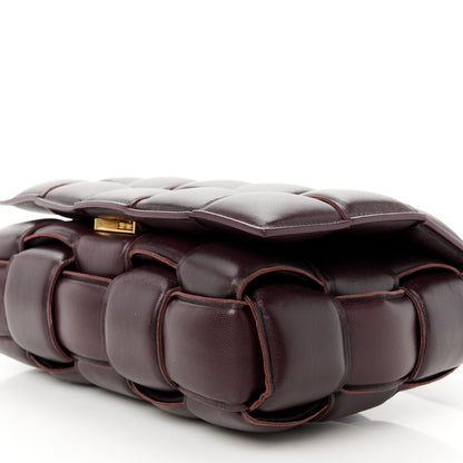 Bottega Veneta Nappa Maxi Intreccio Padded Cassette Crossbody Bag Plum 12 of 12