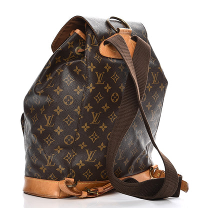 Louis Vuitton Monogram Montsouris GM Backpack 3 of 17