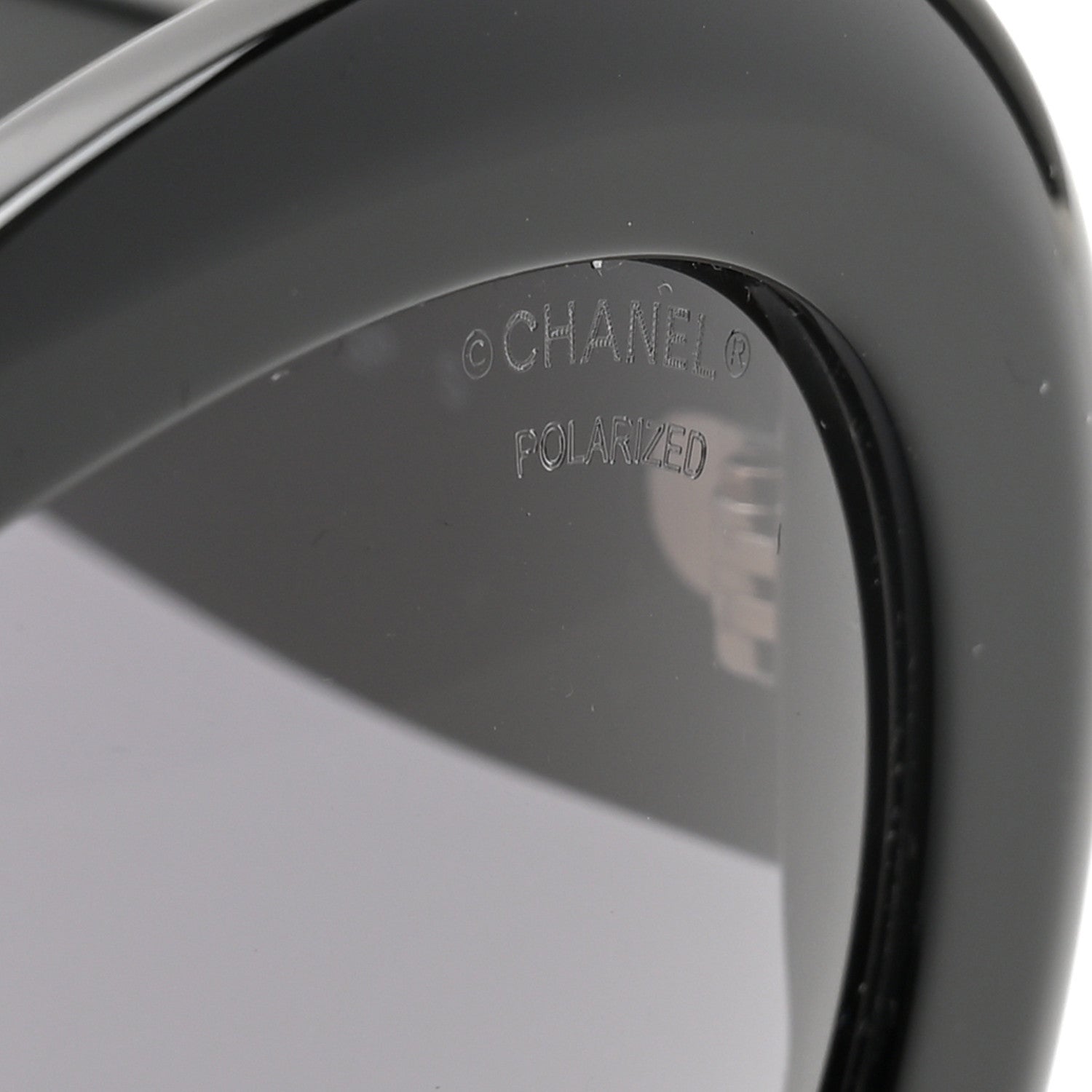 Chanel Acetate Polarized Oval CC Sunglasses 5469-B-A 7 of 8