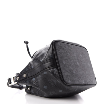 MCM Visetos Essential Drawstring Bucket Bag Black 4 of 9
