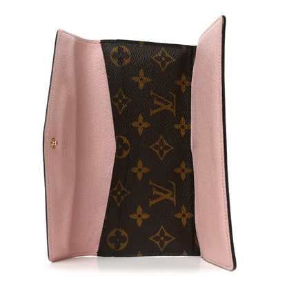 Louis Vuitton Monogram Jeanne Wallet Rose Ballerine 6 of 7