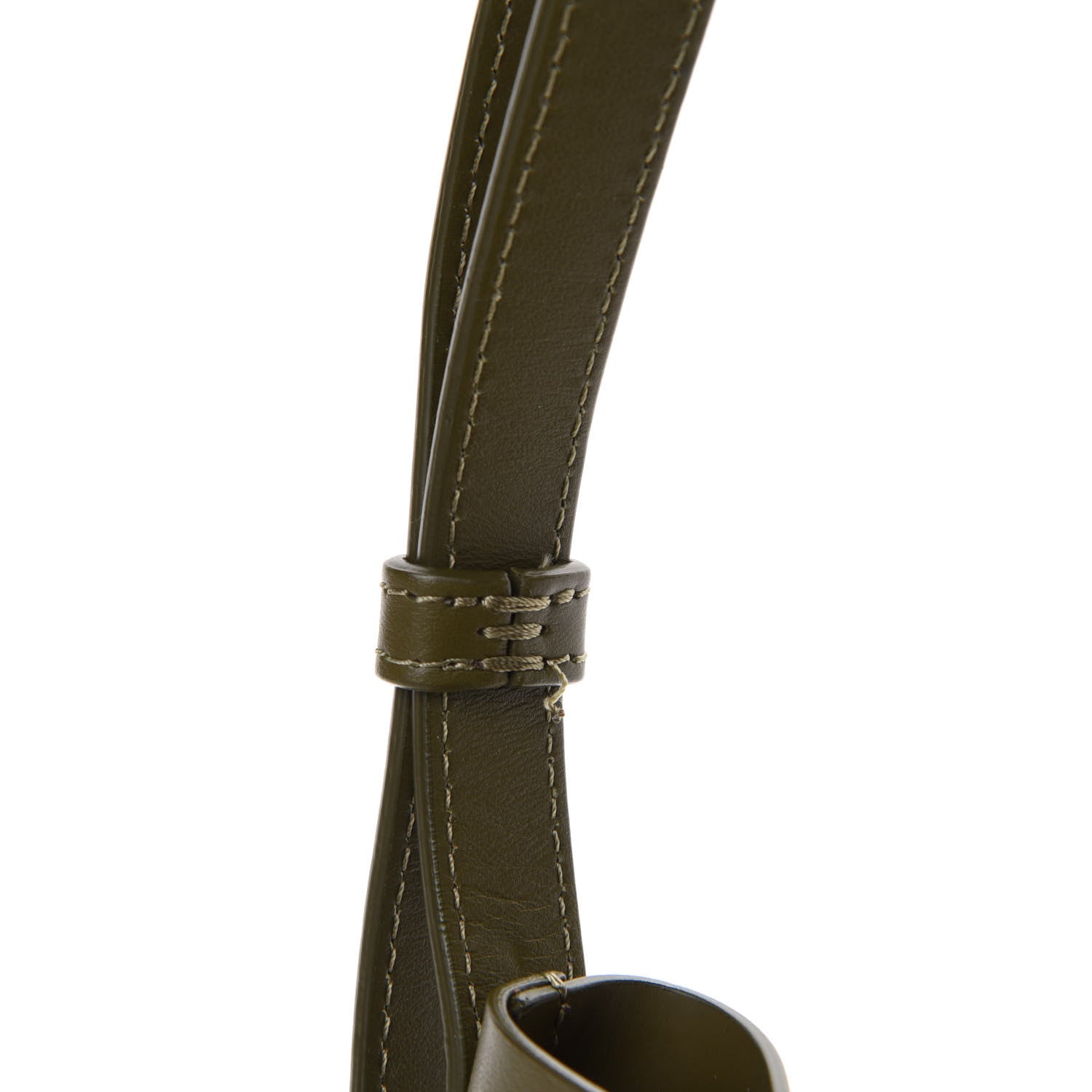 Mansur Gavriel Calfskin Mini Bucket Bag Olive 8 of 11
