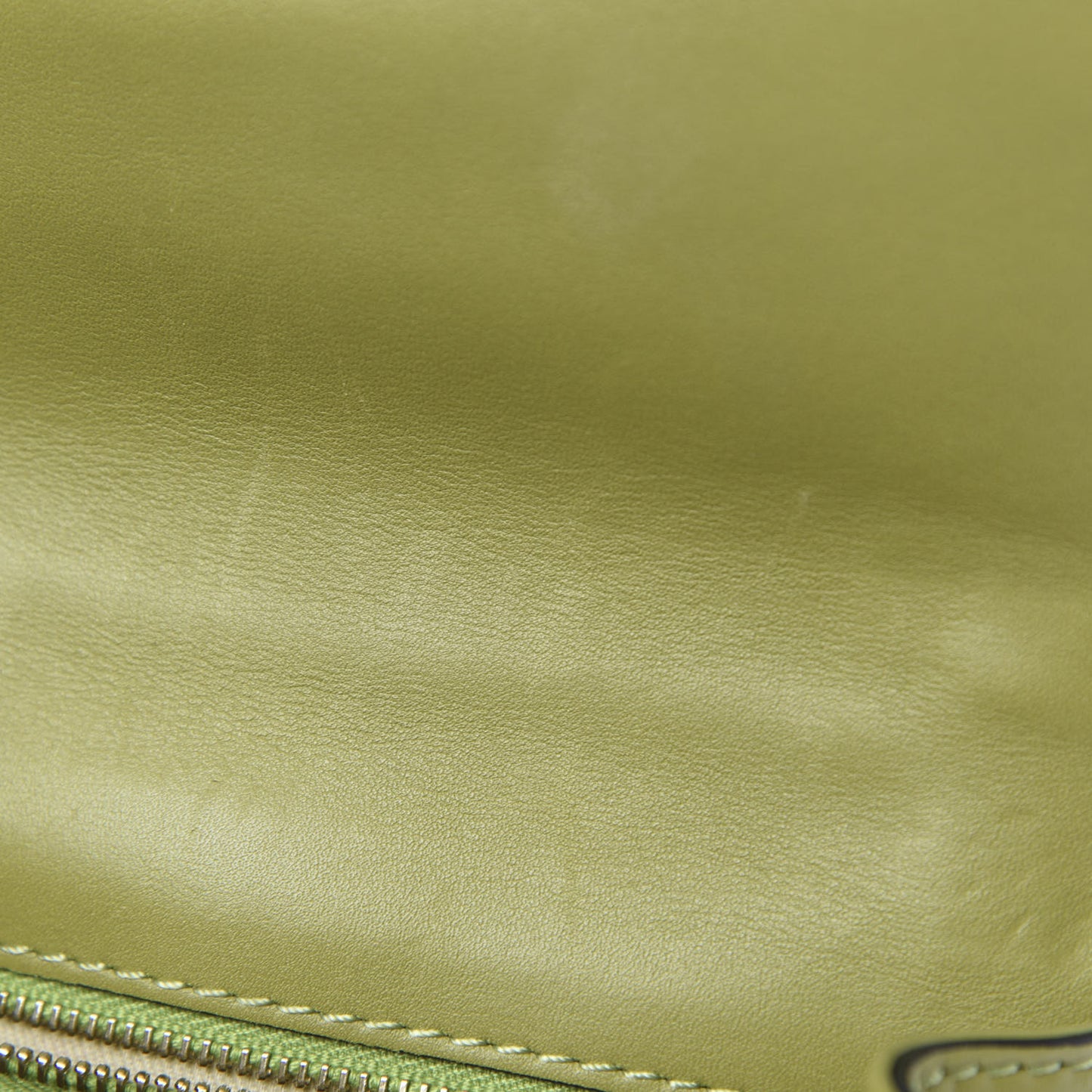Vitello Small Glam Lock Rockstud Flap Green