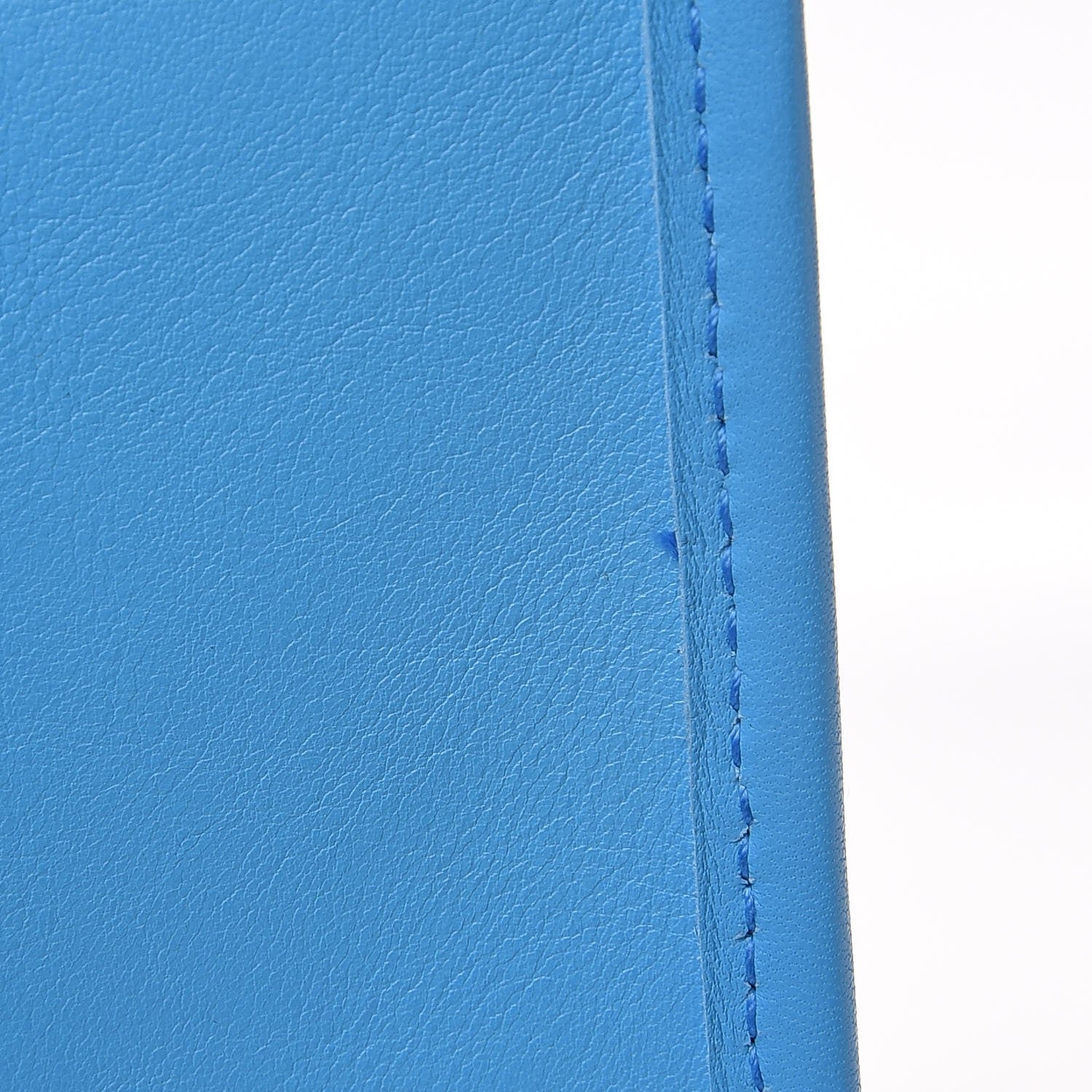 Balenciaga Calfskin Kittens Market Shopper Turquoise 11 of 12