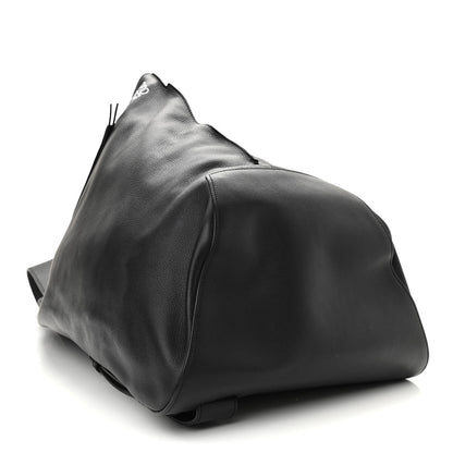 Loewe Grained Calfskin Sling Hobo Black 4 of 10