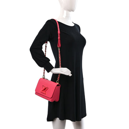 Louis Vuitton Epi Twist Shoulder Bag PM Dragon Fruit 2 of 10