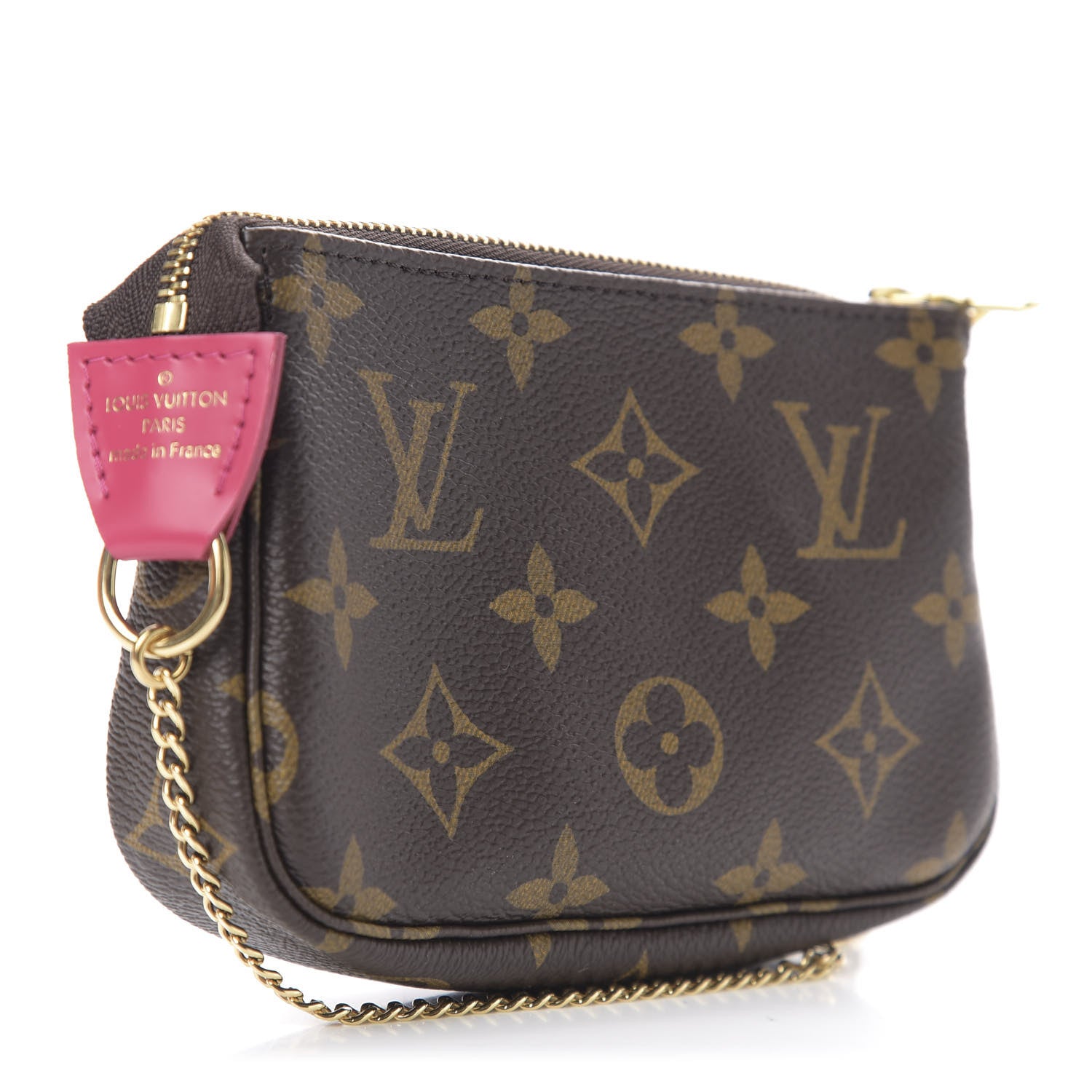 Louis Vuitton Monogram 2020 Christmas Animation Roller Coaster Mini Pochette Accessories Pivoine 2 of 7