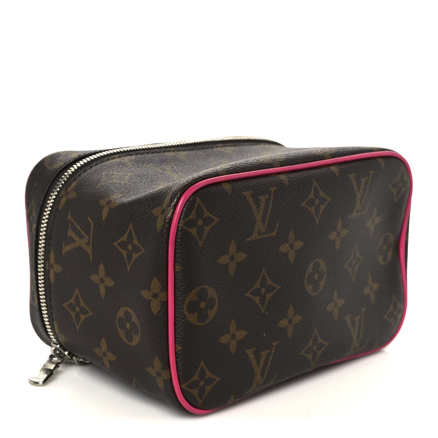 Monogram Macassar Nice Mini Fuchsia