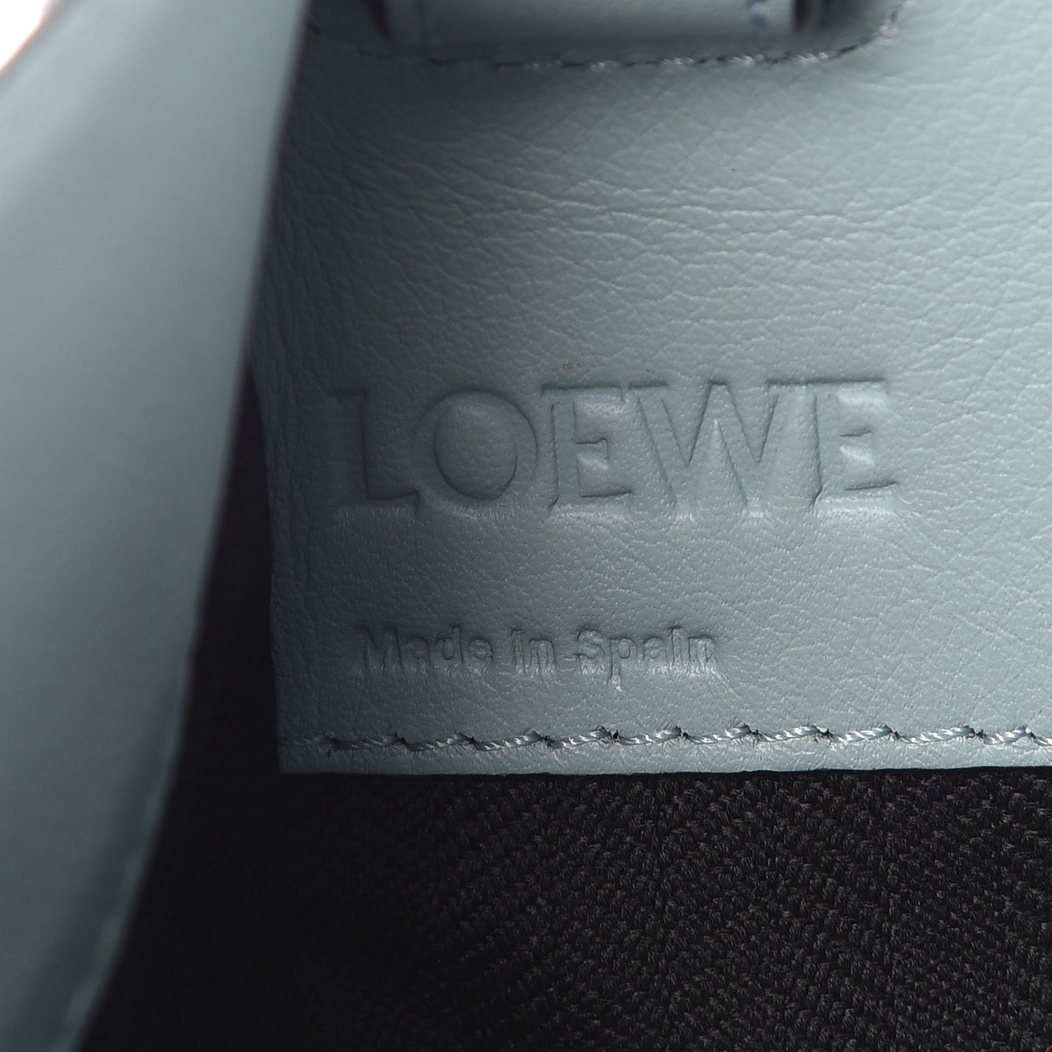 Loewe Calfskin Small Hammock Shoulder Bag Aqua 6 of 8