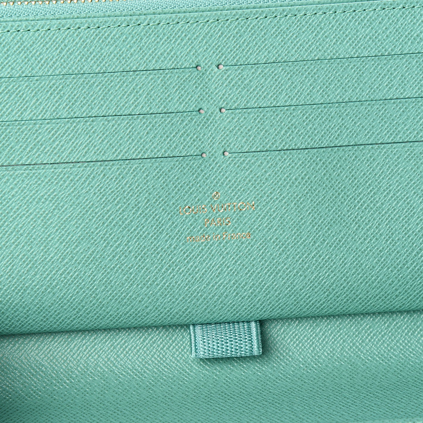 Monogram My LV Heritage Zippy Organizer Wallet Vert Clair Fuchsia
