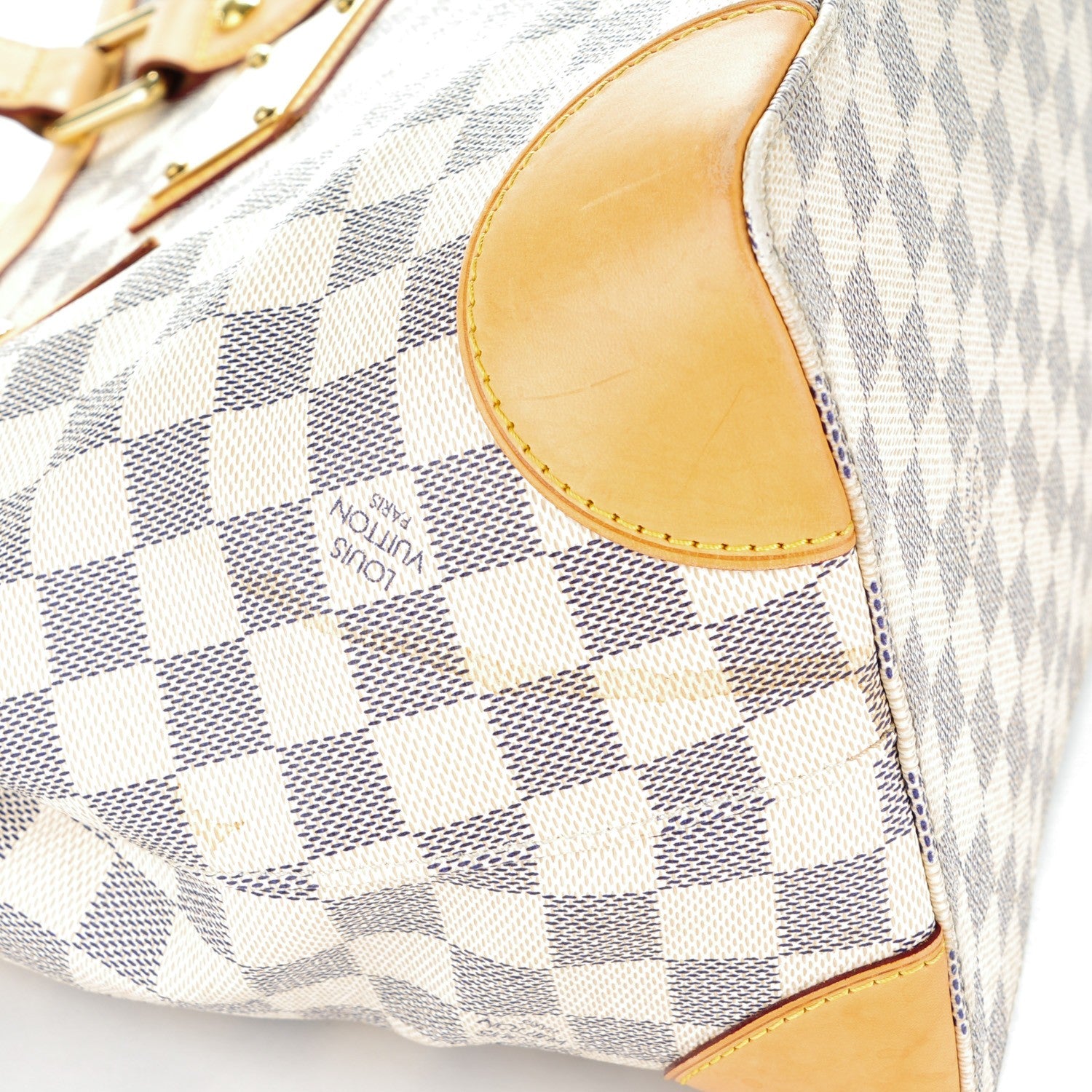 Louis Vuitton Damier Azur Hampstead PM 6 of 9