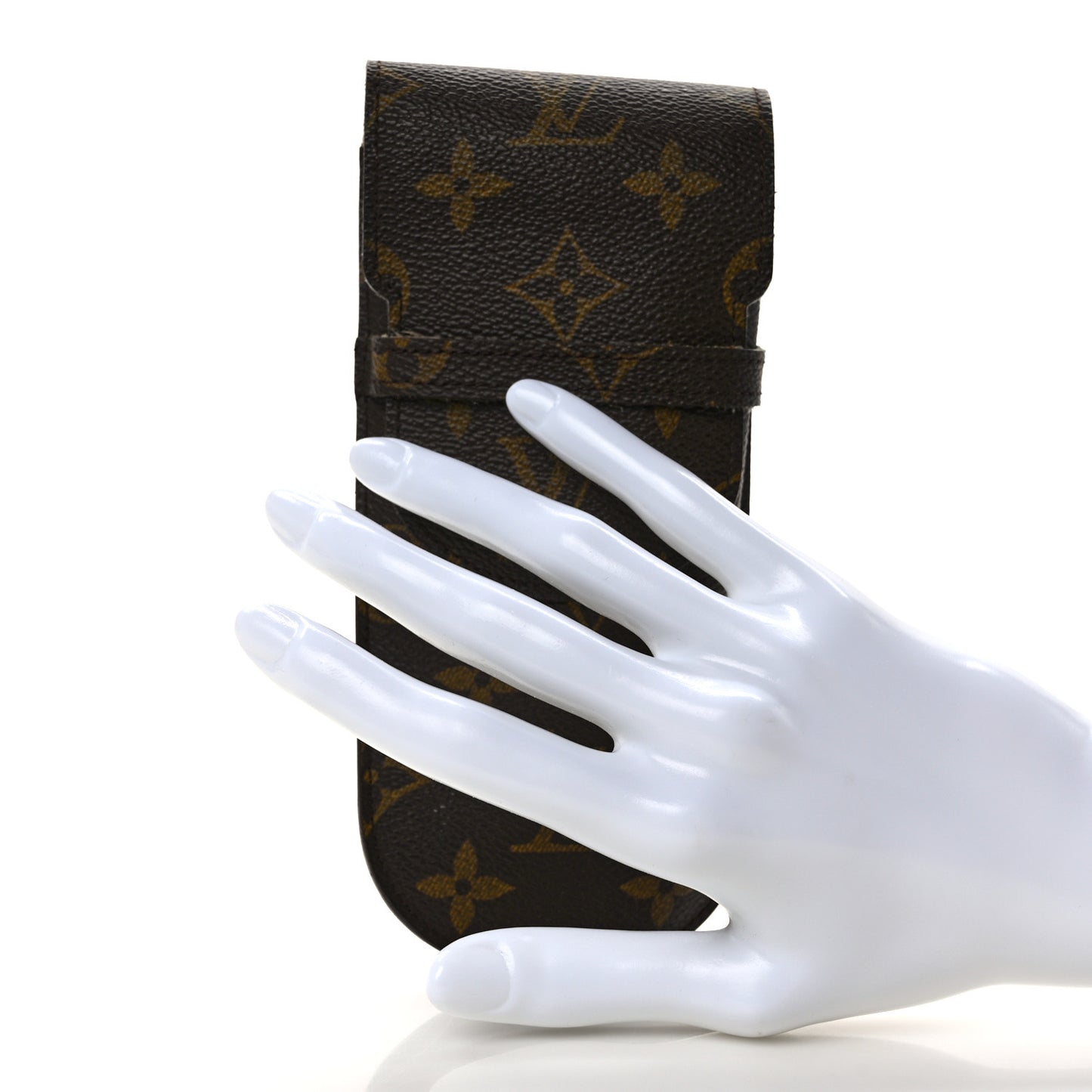 Monogram Glasses Sunglasses Case w Flap