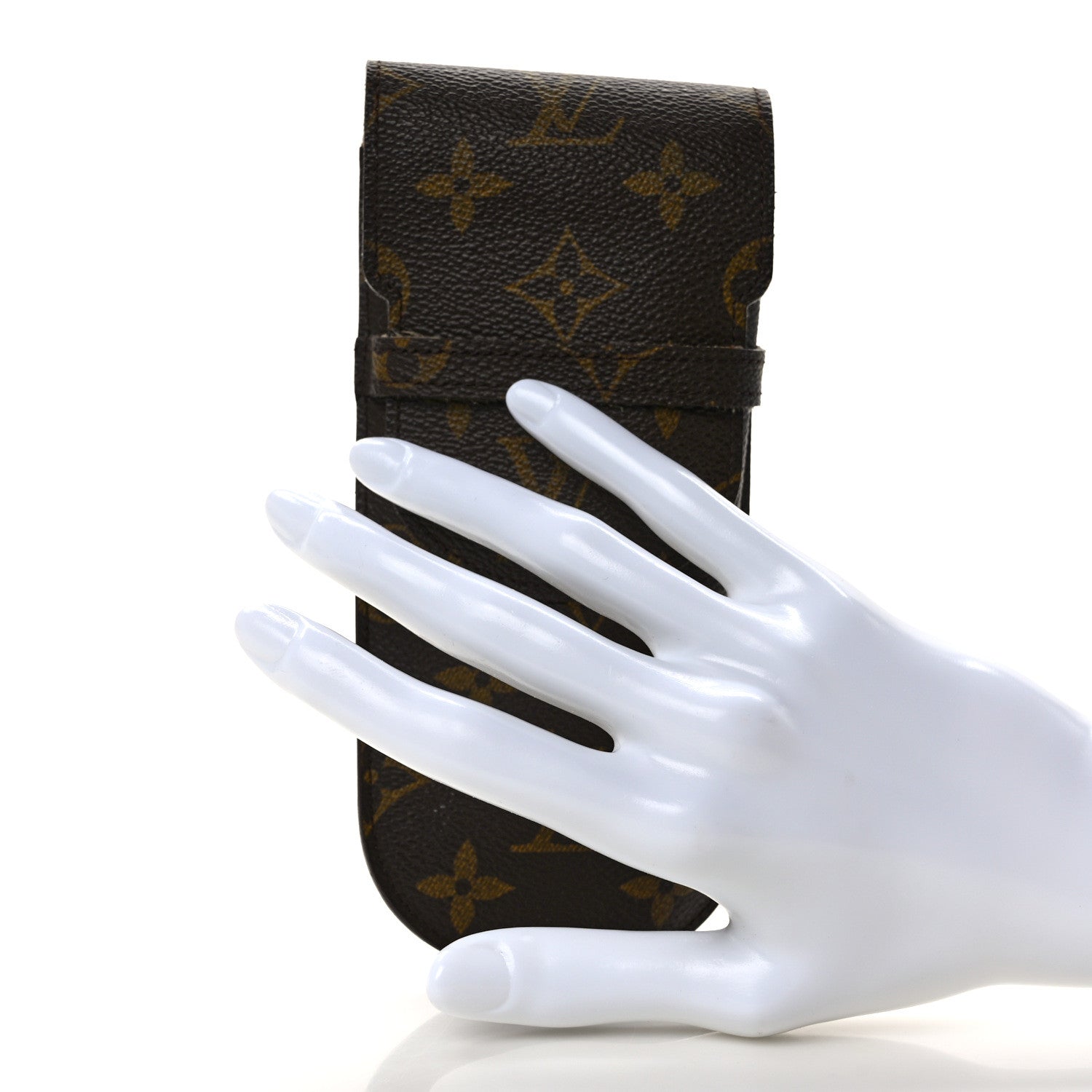 Louis Vuitton Monogram Glasses Sunglasses Case w Flap 2 of 7