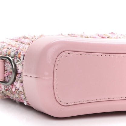 Chanel Tweed Calfskin Small Gabrielle Hobo Light Pink 9 of 10