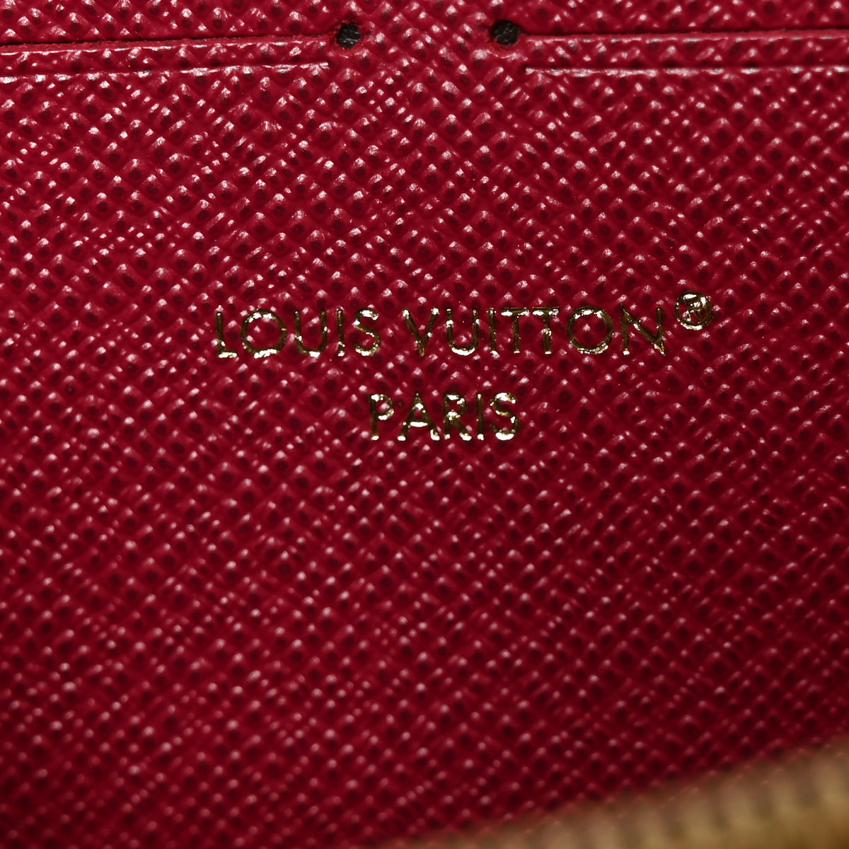 Monogram Clemence Wallet Fuchsia