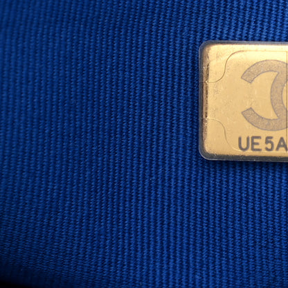 Chanel Caviar Quilted Wallet On Chain WOC Blue 7 of 12