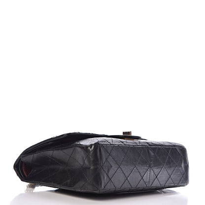 Chanel Aged Calfskin Quilted 50th Anniversary 2.55 Reissue 227 Flap Black 4 of 11
