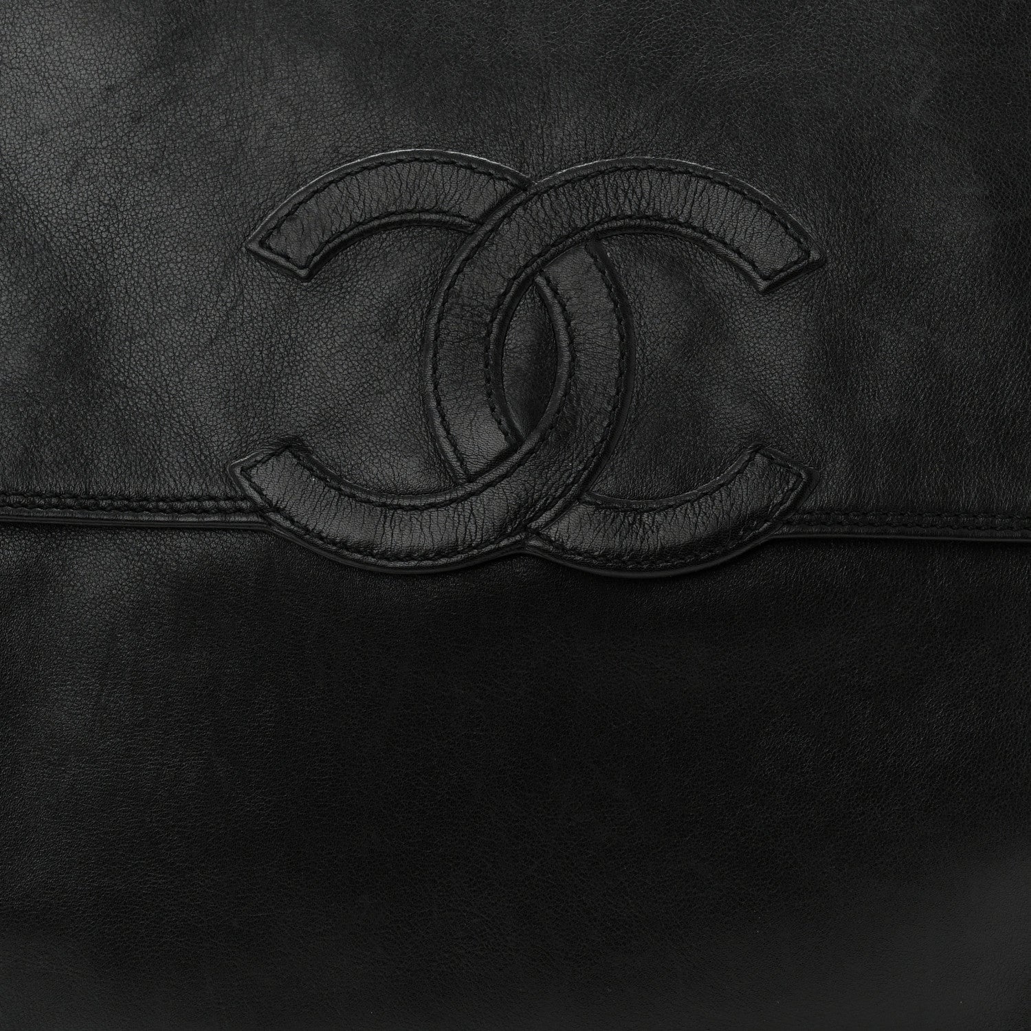 Chanel Lambskin CC Backpack Black 8 of 11