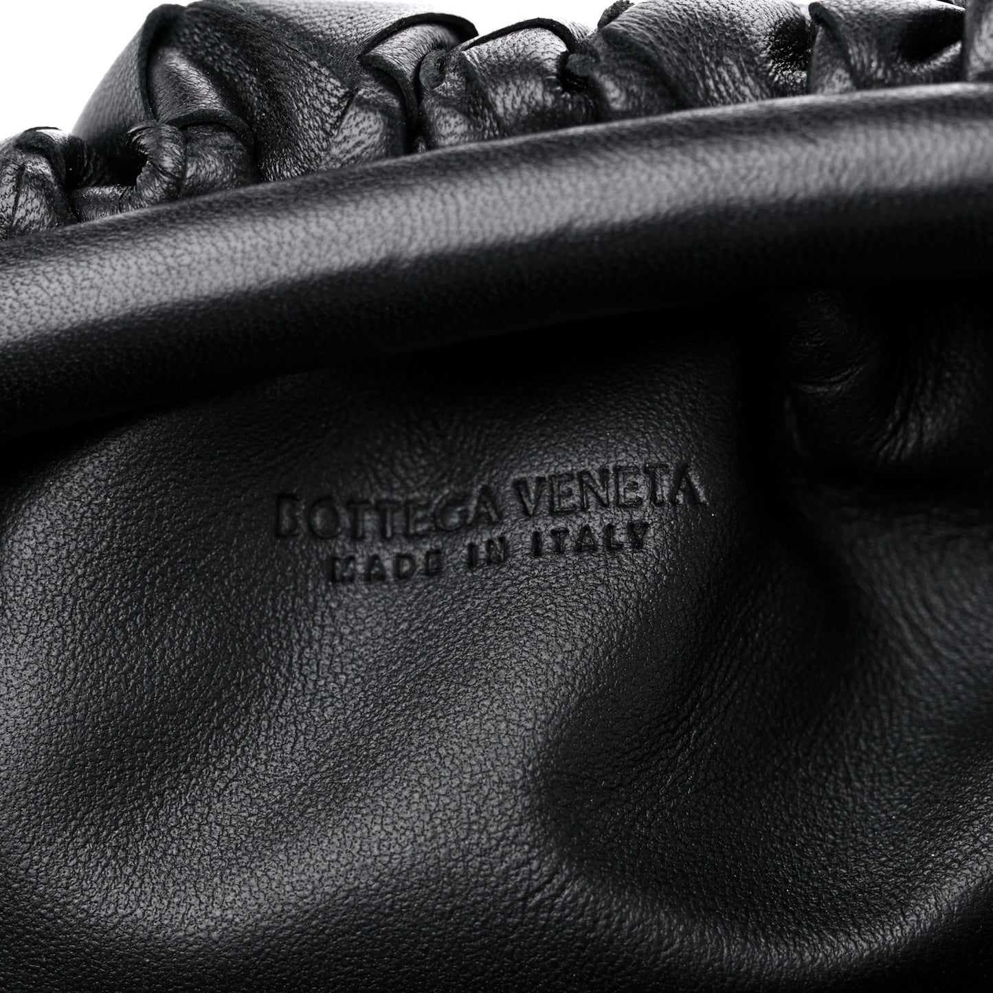 Nappa Intrecciato The Mini Pouch Black