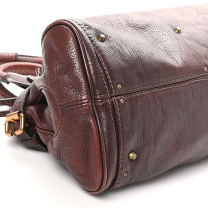 Chloe Calfskin Medium Paddington Satchel Chocolate 9 of 12