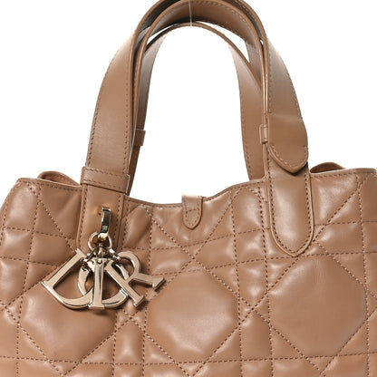 Christian Dior Calfskin Macrocannage Medium Toujours Tan 9 of 11