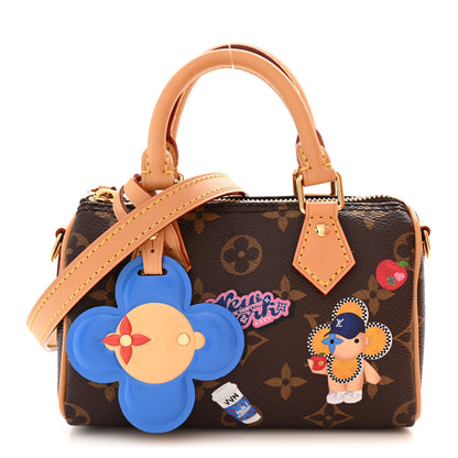 Louis Vuitton Monogram 57th Street NYC Nano Speedy Yellow Cab 1 of 9
