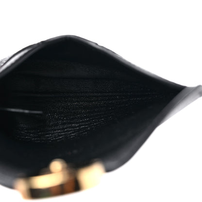 Fendi Vitello Cruise F is Fendi Small Envelope Pouch Black 5 of 6