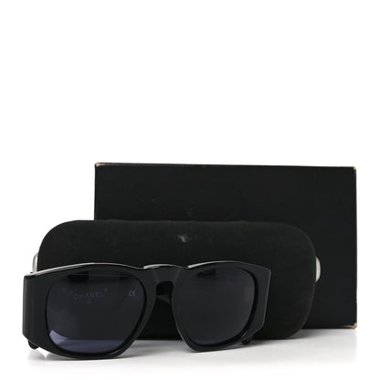 Chanel Acetate Quilted Sunglasses 01450 Black 7 of 7