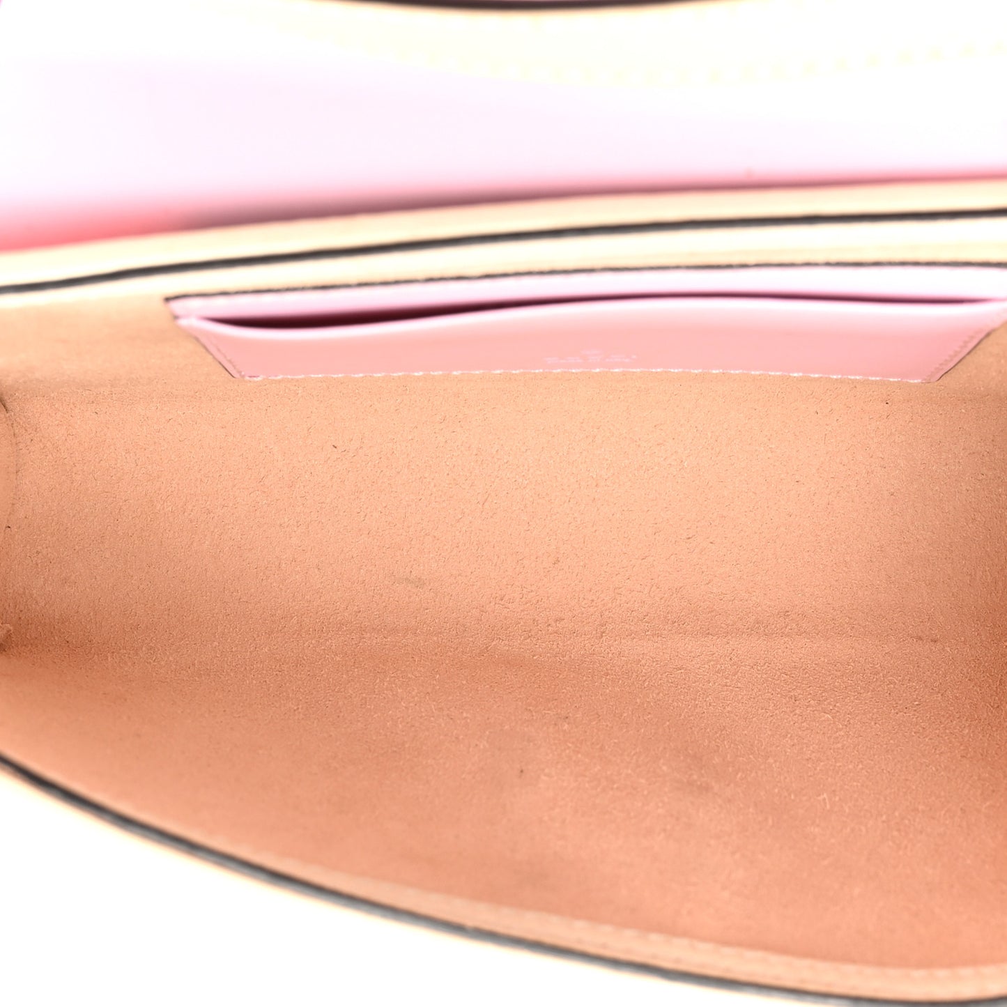 GG Supreme Monogram Les Pommes Mini Padlock Top Handle Shoulder Bag Beige Ebony Multicolor Cotton Candy Pink