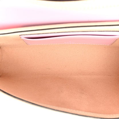 Gucci GG Supreme Monogram Les Pommes Mini Padlock Top Handle Shoulder Bag Beige Ebony Multicolor Cotton Candy Pink 5 of 18