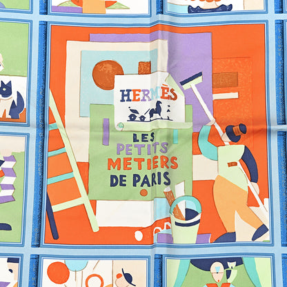 Hermes Silk Les Petits Metiers de Paris 90 5 of 5