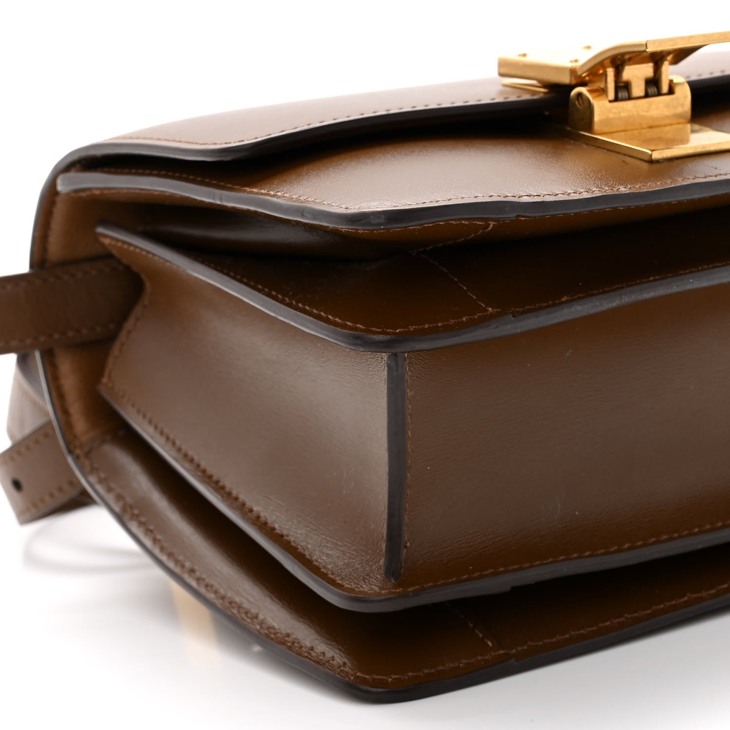 Celine Box Calfskin Small Classic Box Flap Bag Camel 8 of 11