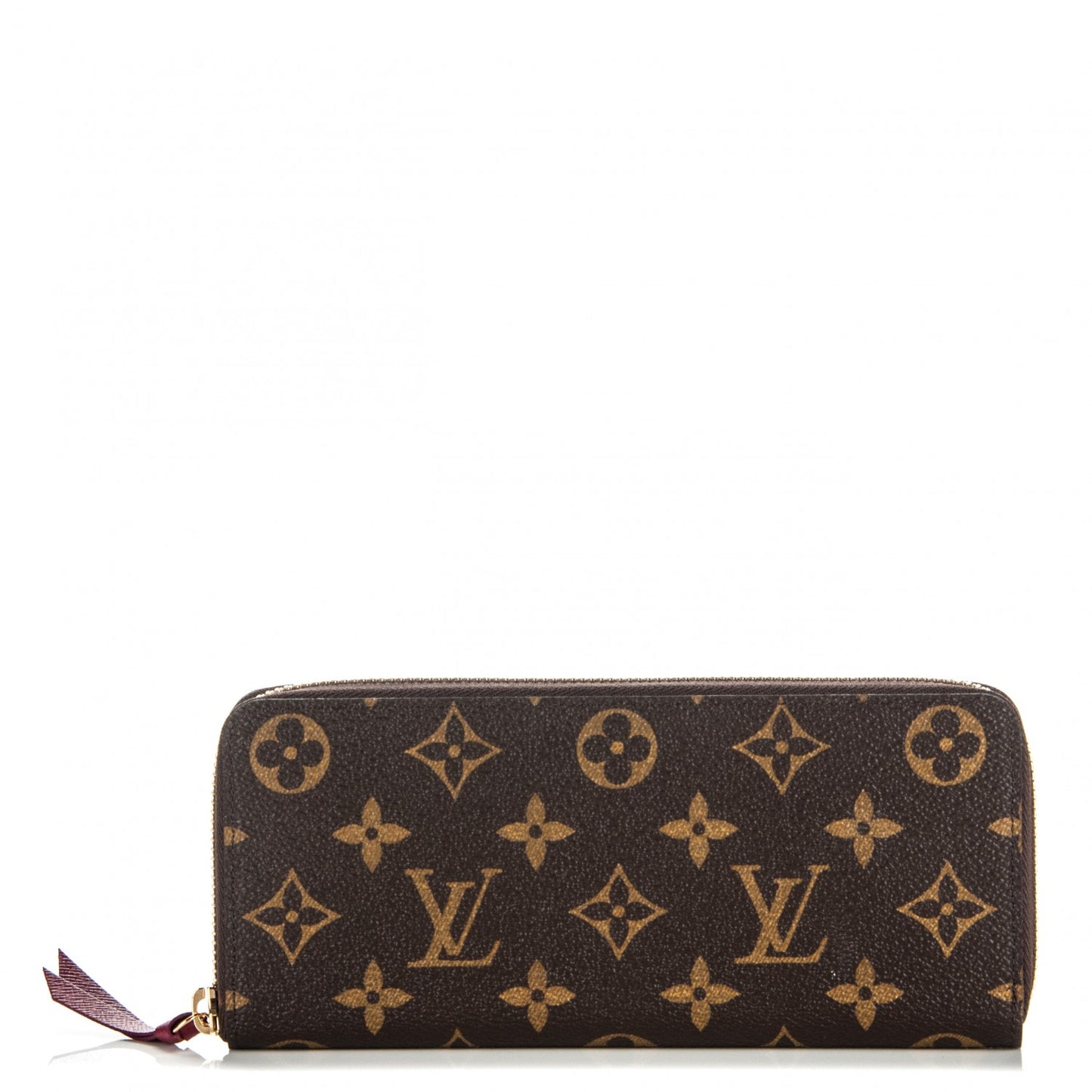 Monogram Clemence Wallet Fuchsia