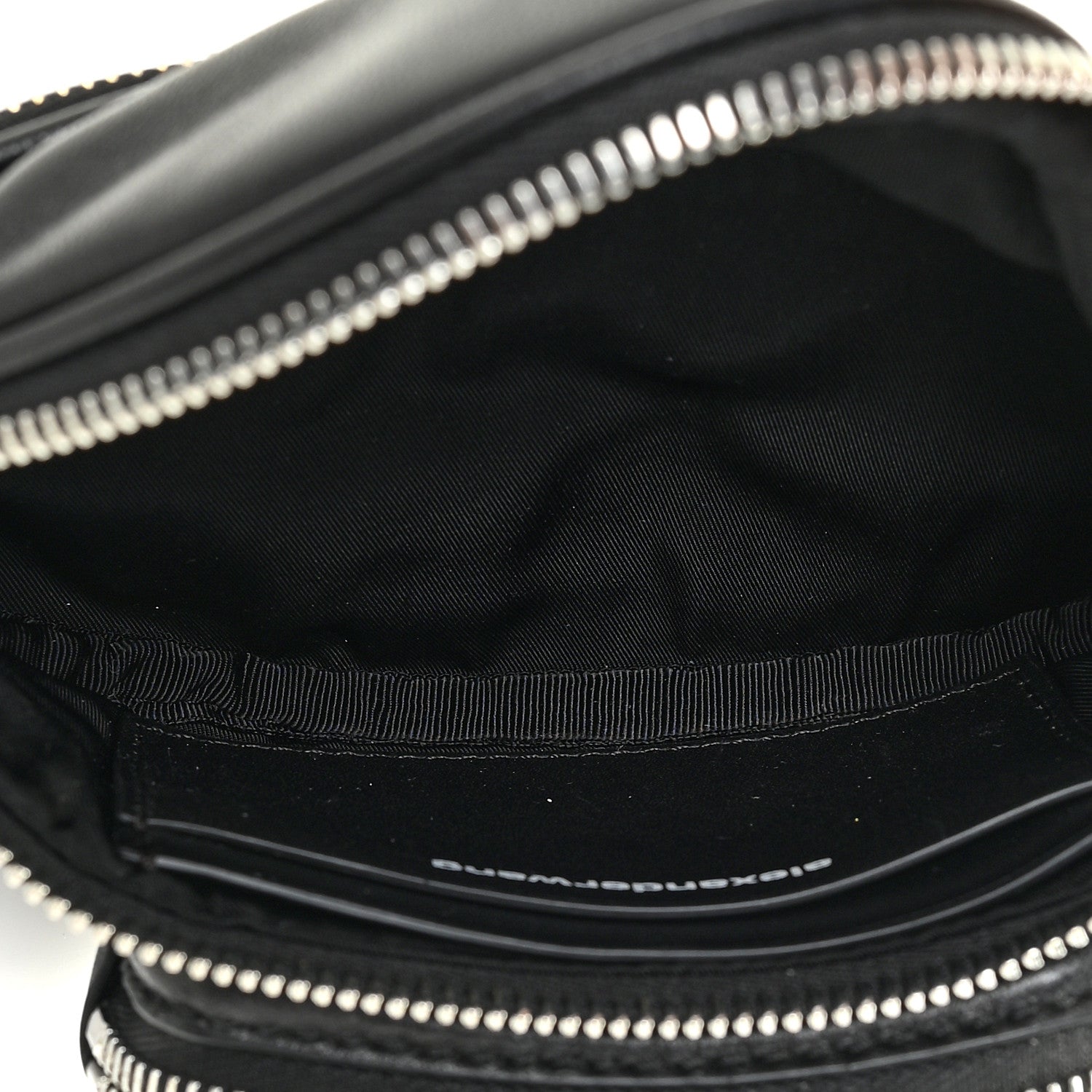 Alexander Wang Lambskin Mini Attica Belt Bag Black 4 of 10