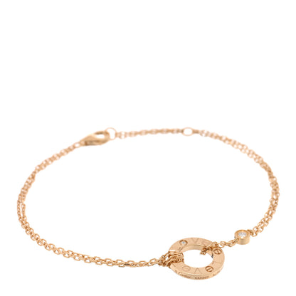 Cartier 18K Yellow Gold Diamond LOVE Bracelet 1 of 4