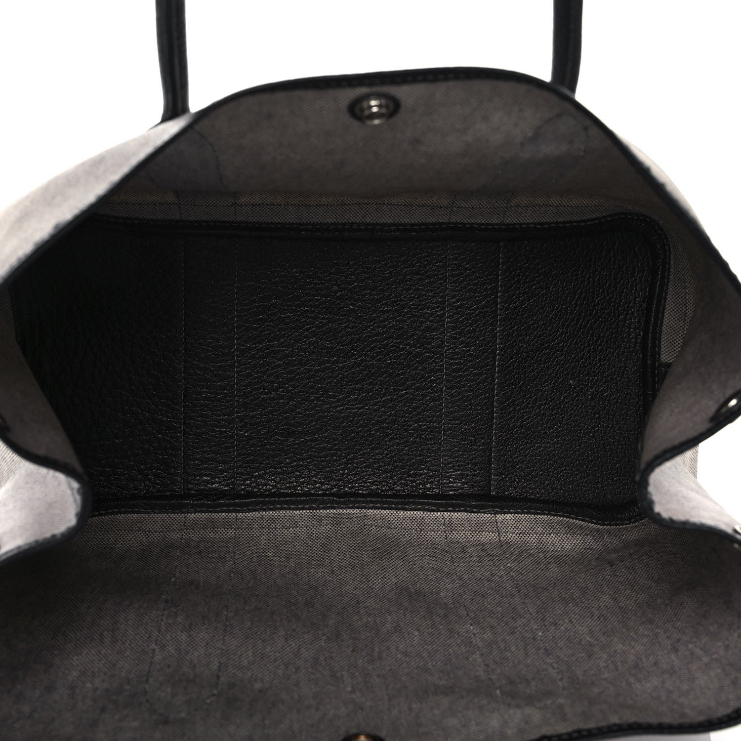 Hermes Toile Buffle Skipper Garden Party 36 MM Tote Black 4 of 10