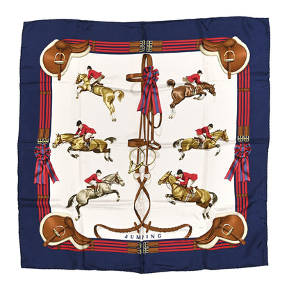 Hermes Silk Jumping Scarf 90 1 of 4
