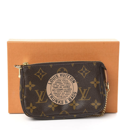 Louis Vuitton Monogram Complice Trunks and Bags Mini Pochette Accessories Beige 8 of 8