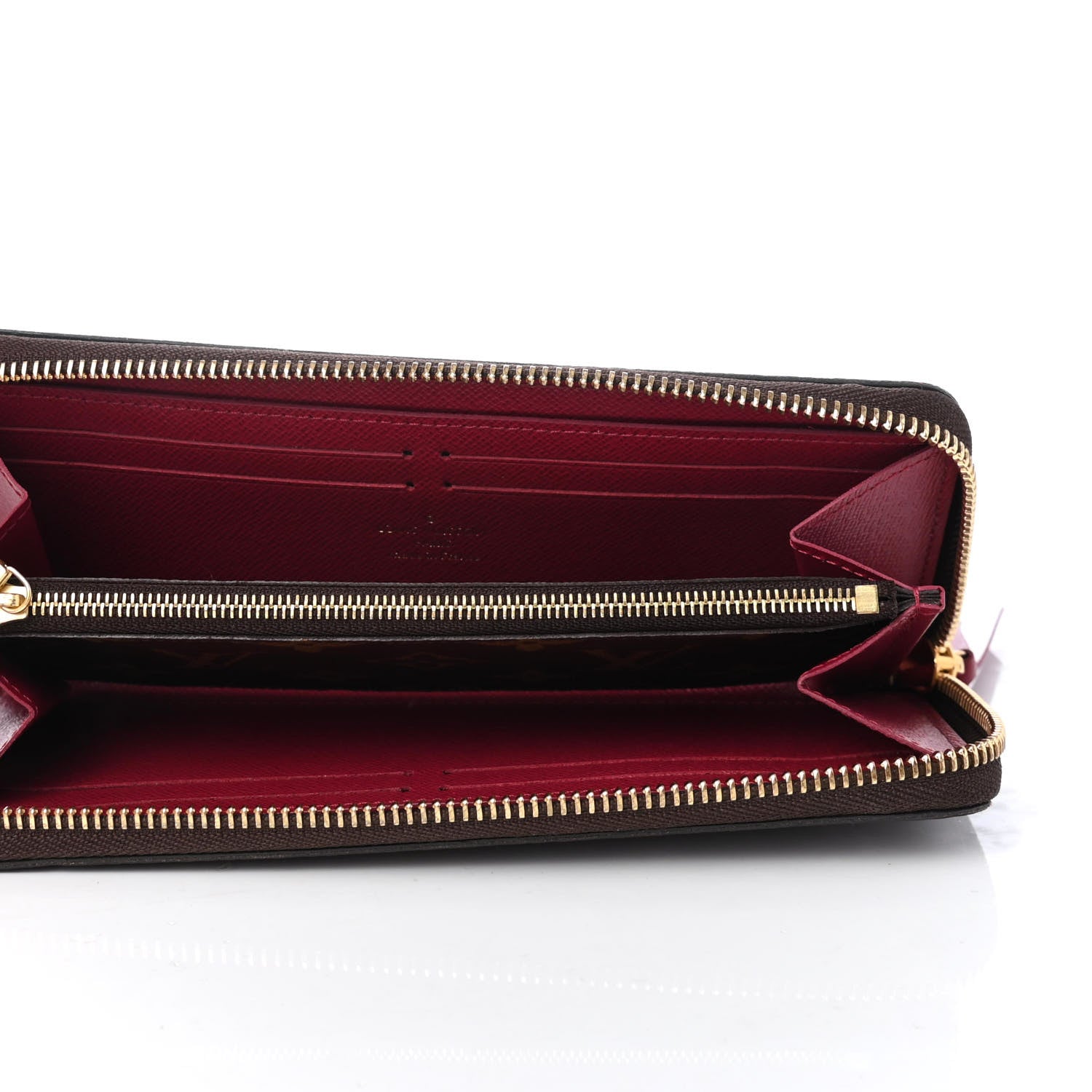 Louis Vuitton Monogram Clemence Wallet Fuchsia 5 of 7