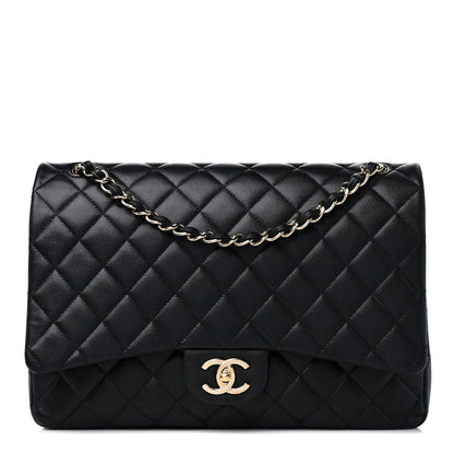 Chanel Caviar Quilted Maxi Double Flap Black 1 of 13