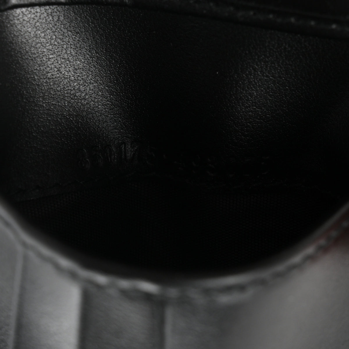 Gucci GG Calfskin Embossed Emblem Bi-Fold Wallet Black 7 of 7