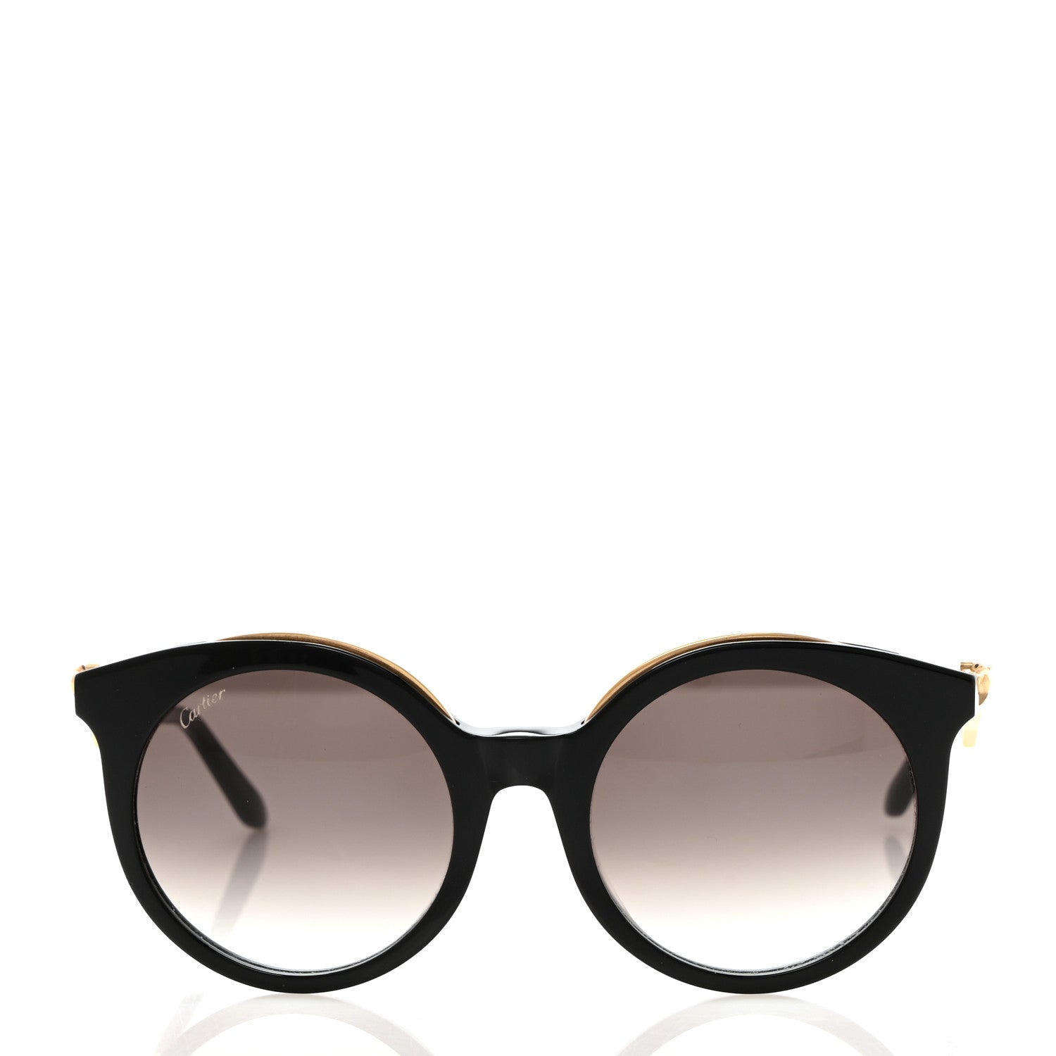 Cartier Panthere De Cartier Sunglasses Black 2 of 8