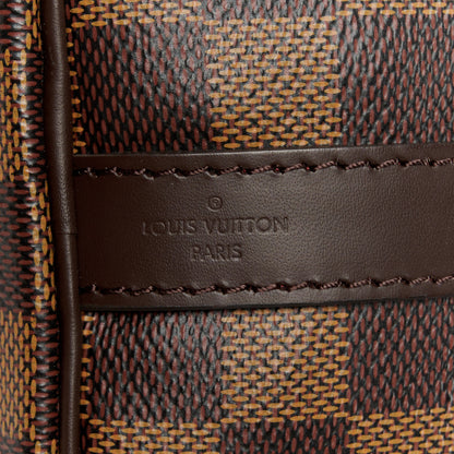 Louis Vuitton Damier Ebene Speedy Bandouliere 25 9 of 12