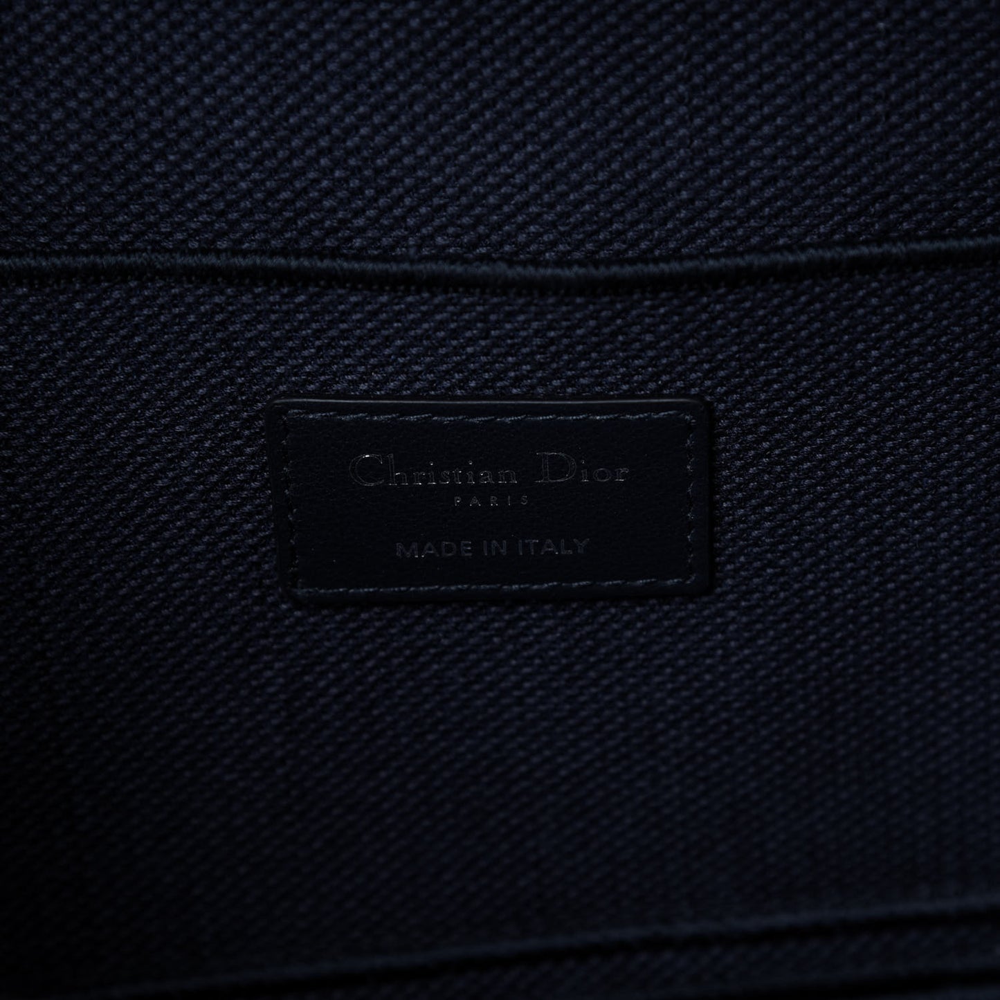 Oblique Diortravel Vanity Case Blue
