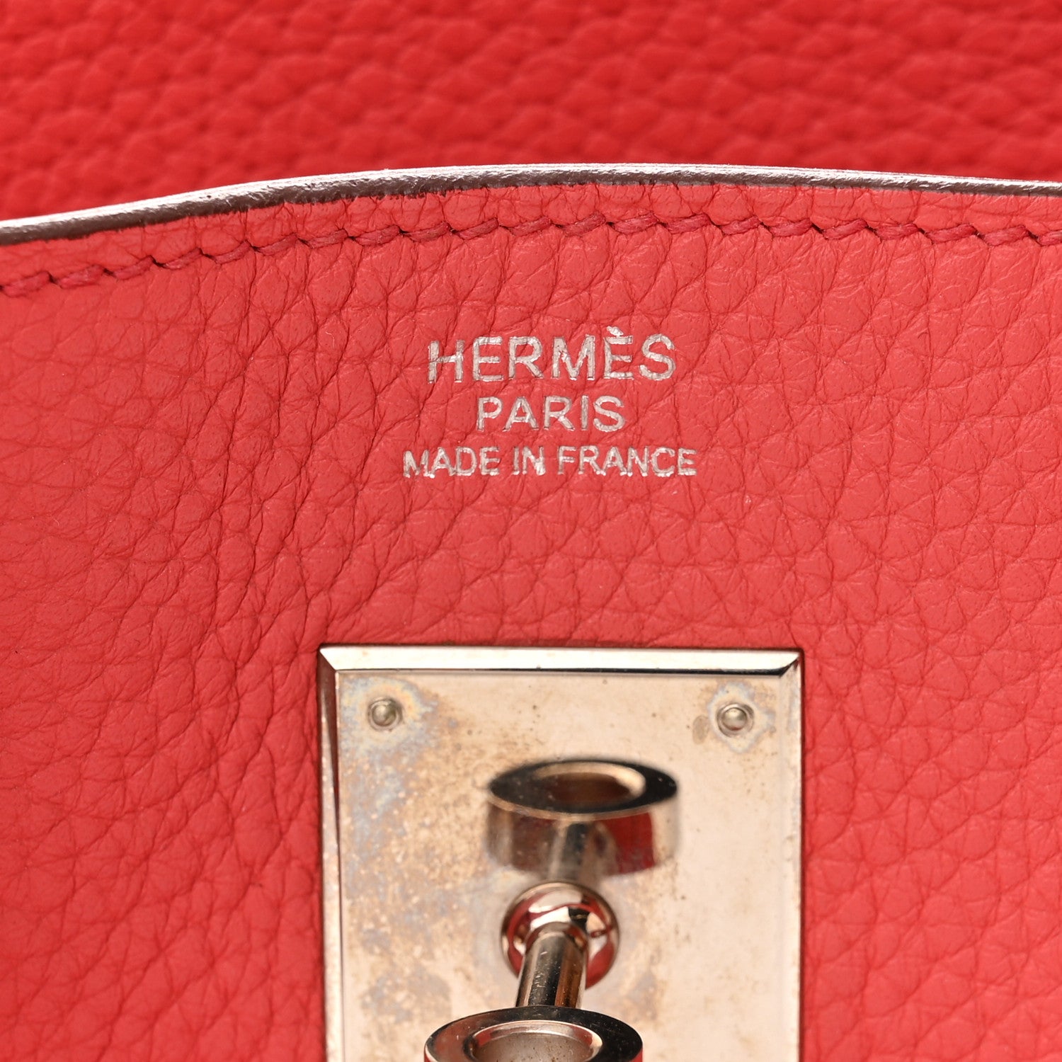 Hermes Togo BIRKIN 30 Bougainvillea 6 of 11