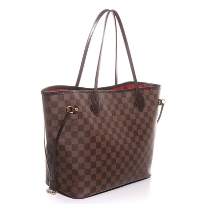 Louis Vuitton Damier Ebene Neverfull MM 3 of 8