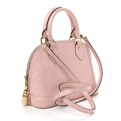 Louis Vuitton Vernis Alma BB Rose Ballerine 3 of 8