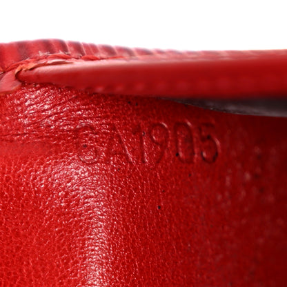 Louis Vuitton Epi Porte Tresor International Wallet Castillan Red 7 of 11